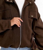 Кашемировый бомбер  JW-2050A1150