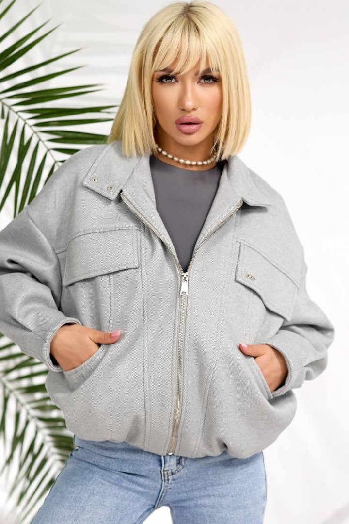 Кашемировый бомбер  JW-2050A1150