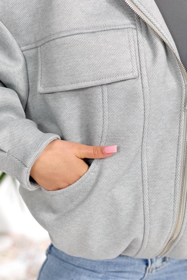 Кашемировый бомбер  JW-2050A1150