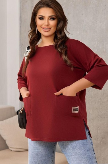 Блуза трикотажная MB-063A380 Блуза трикотажная MB-063A380