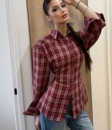 Рубашка приталенная женская  HOU-431A599