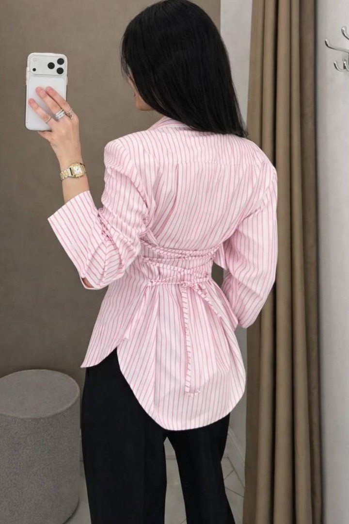 Рубашка с завязками  HOU-432A549