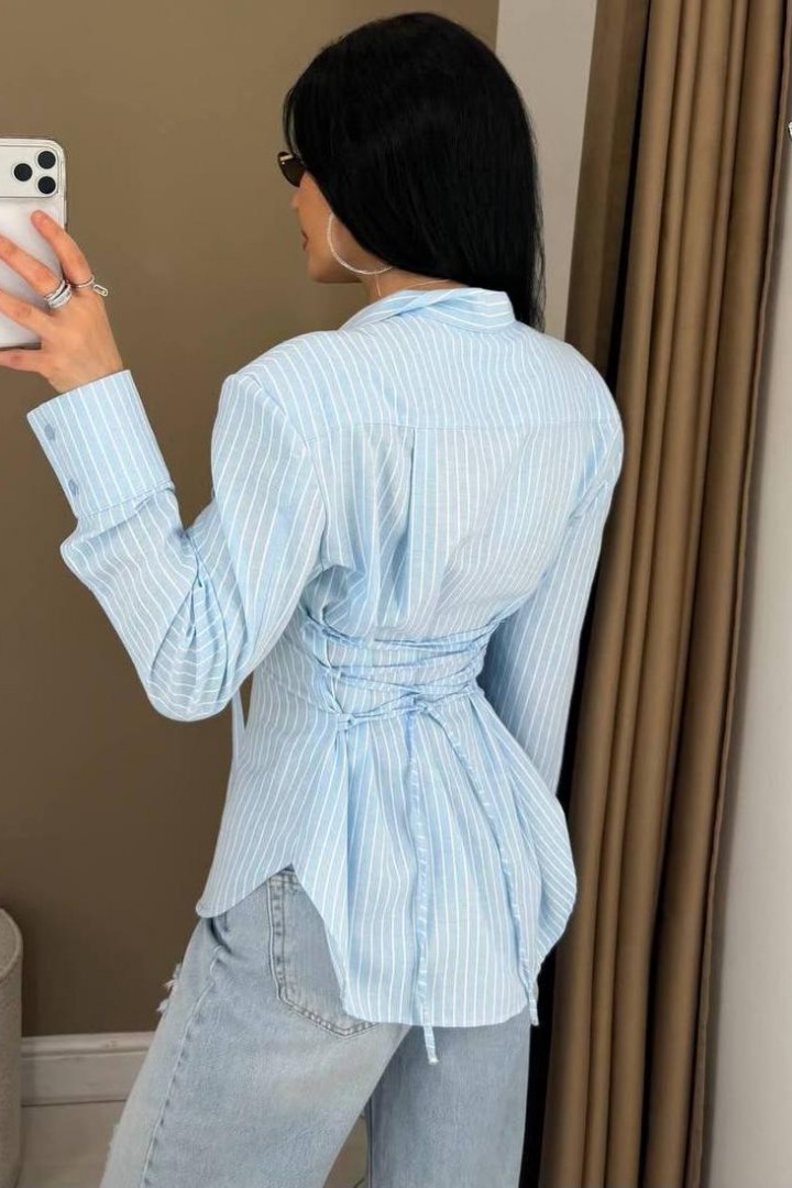 Рубашка с завязками  HOU-432A549