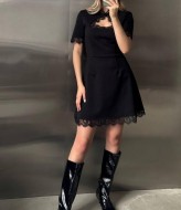 Платье с кружевами  MV-894A750