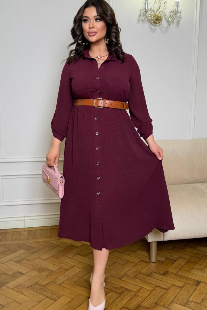 Платье на пуговицах  SF-5514A550