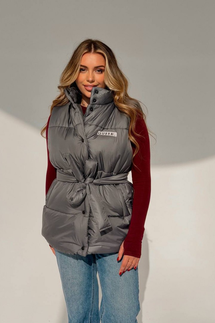 Жилетка с поясом YS-2214A640B700