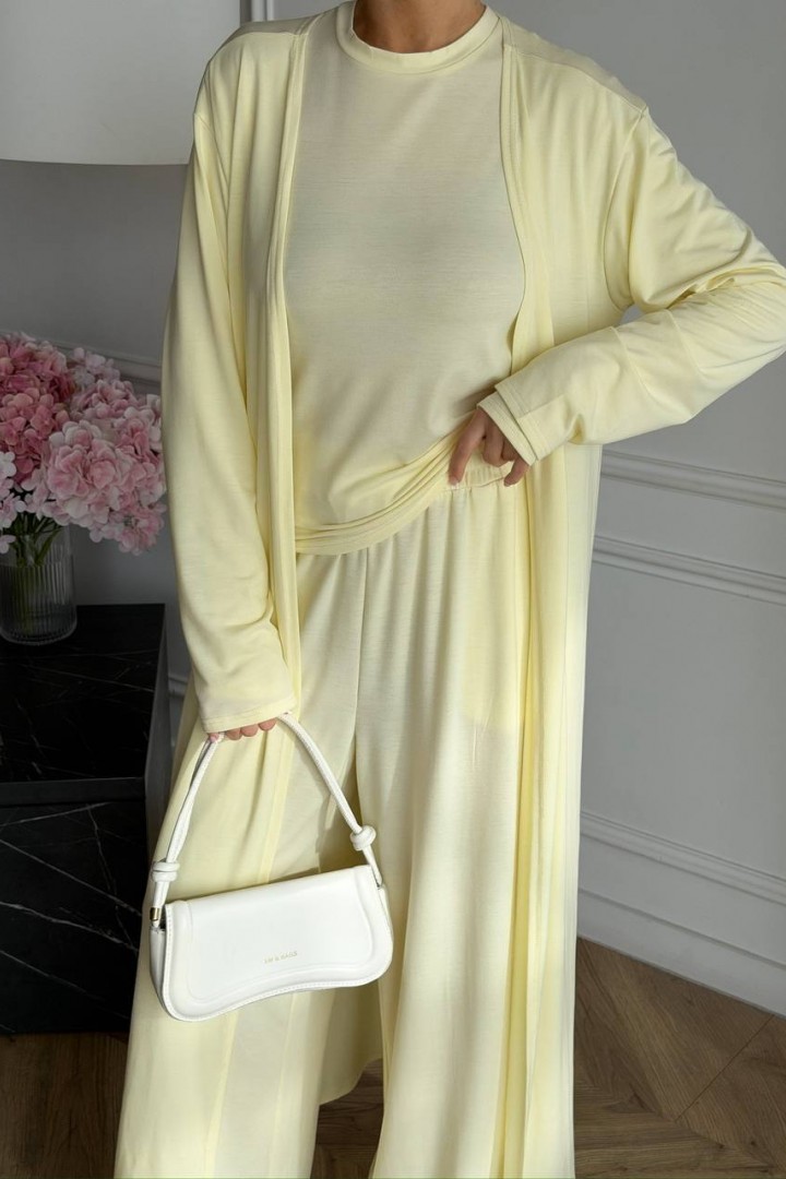 Однотонный костюм тройка BAV-2610A830