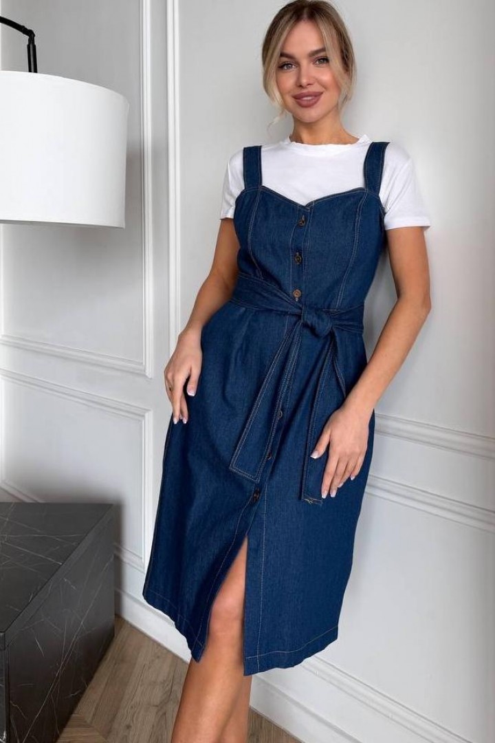 Джинсовый сарафан  BAV-2630A550