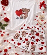Пижамка с сердечком  JK-1911A300