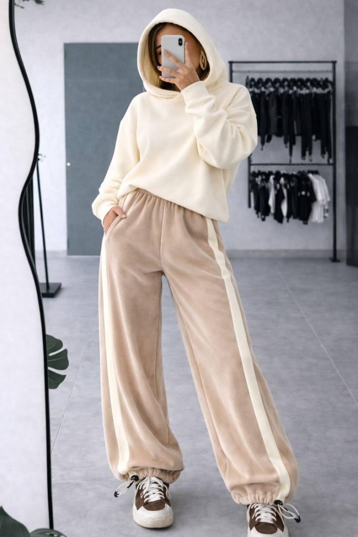 Велюровый костюм  JK-0401A700