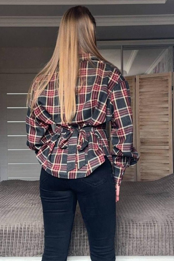 Сорочка з поясом  EPZ-508A550