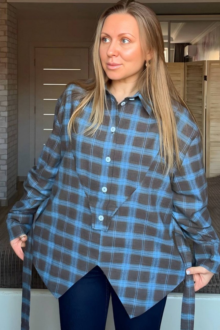 Сорочка з поясом  EPZ-508A550