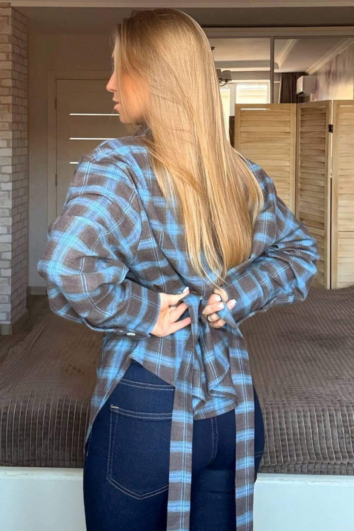 Сорочка з поясом  EPZ-508A550