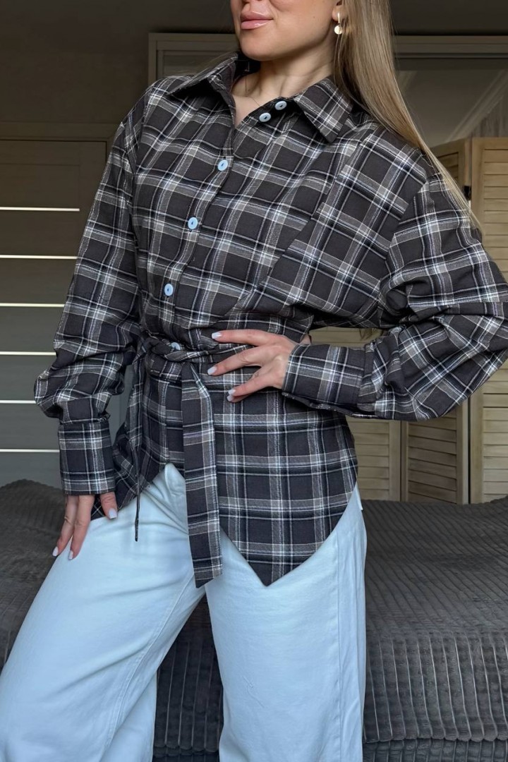 Сорочка з поясом  EPZ-508A550