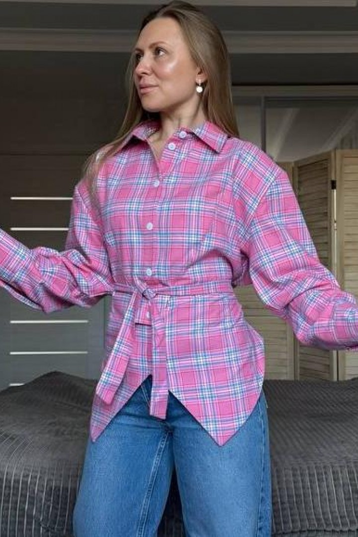 Сорочка з поясом  EPZ-508A550