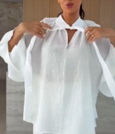 Блуза оверсайз  MB-34A380