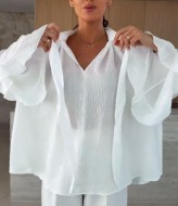 Блуза оверсайз  MB-34A380