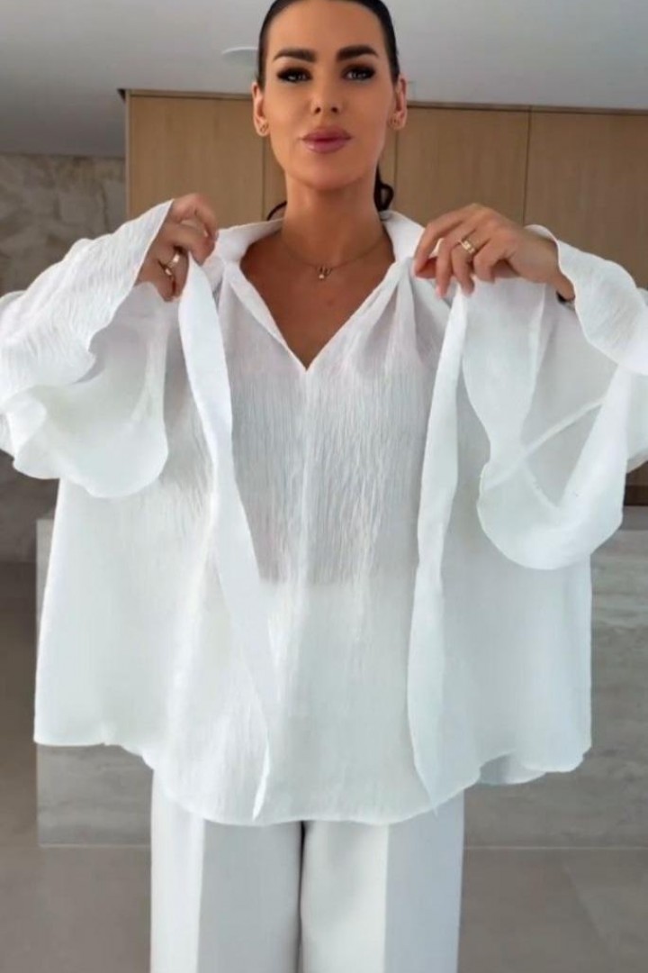 Блуза оверсайз  MB-34A380