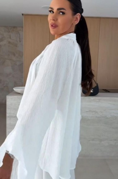 Блуза оверсайз  MB-34A380