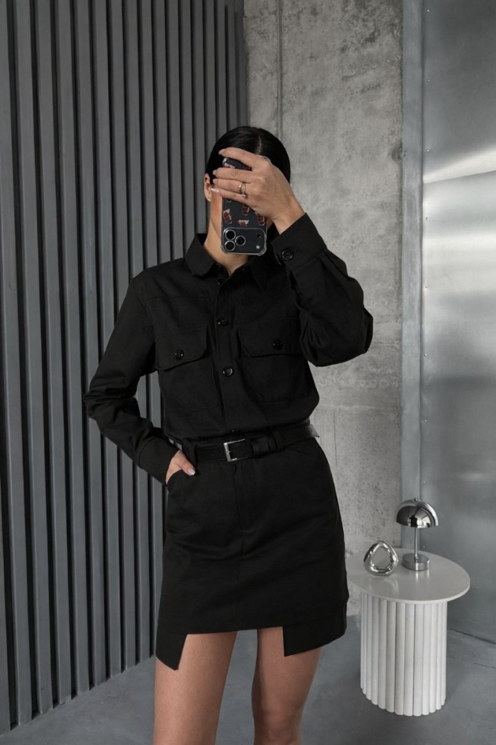 Платье рубашка джинсовая SNV-144A880