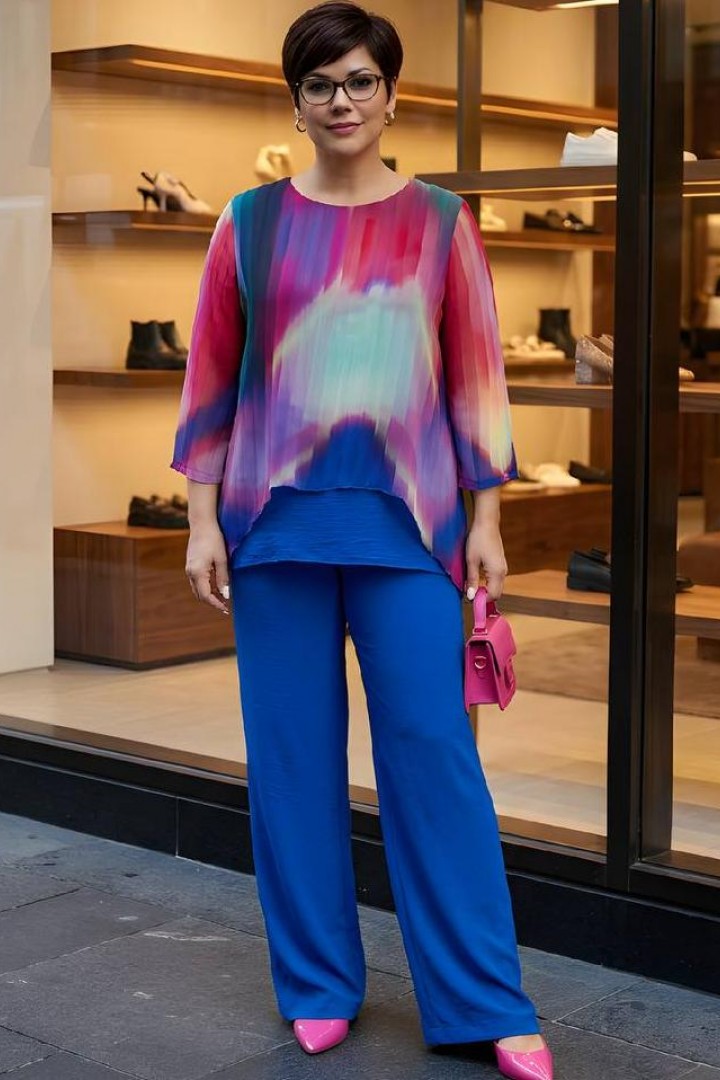 Яскравий весняний костюм AO-2410A500