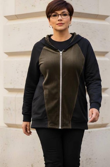 Велюровий батник  AO-2263A400 