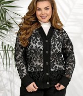 Ажурный кардиган-кофта  AJ-17188A620