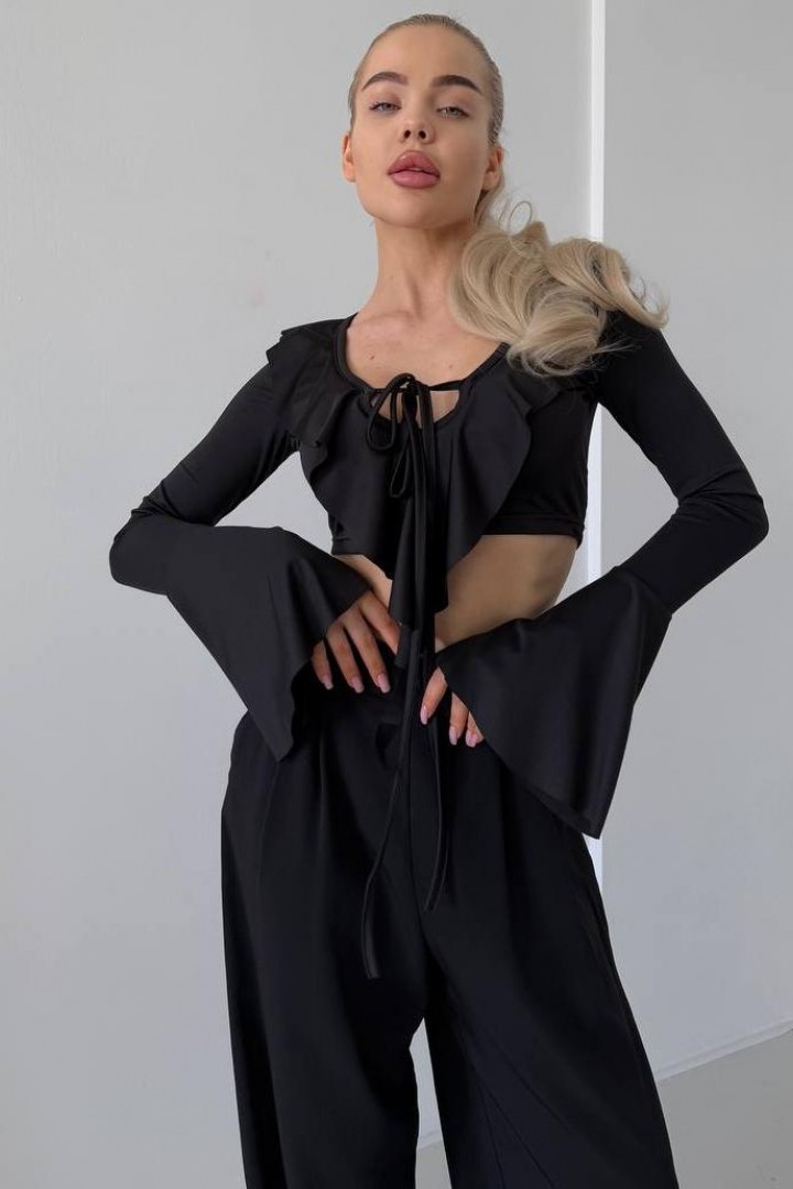 Топ со шнуровкой  MSM-262A300