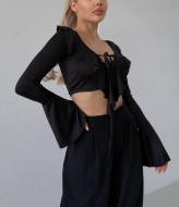 Топ со шнуровкой  MSM-262A300