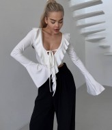 Топ со шнуровкой  MSM-262A300