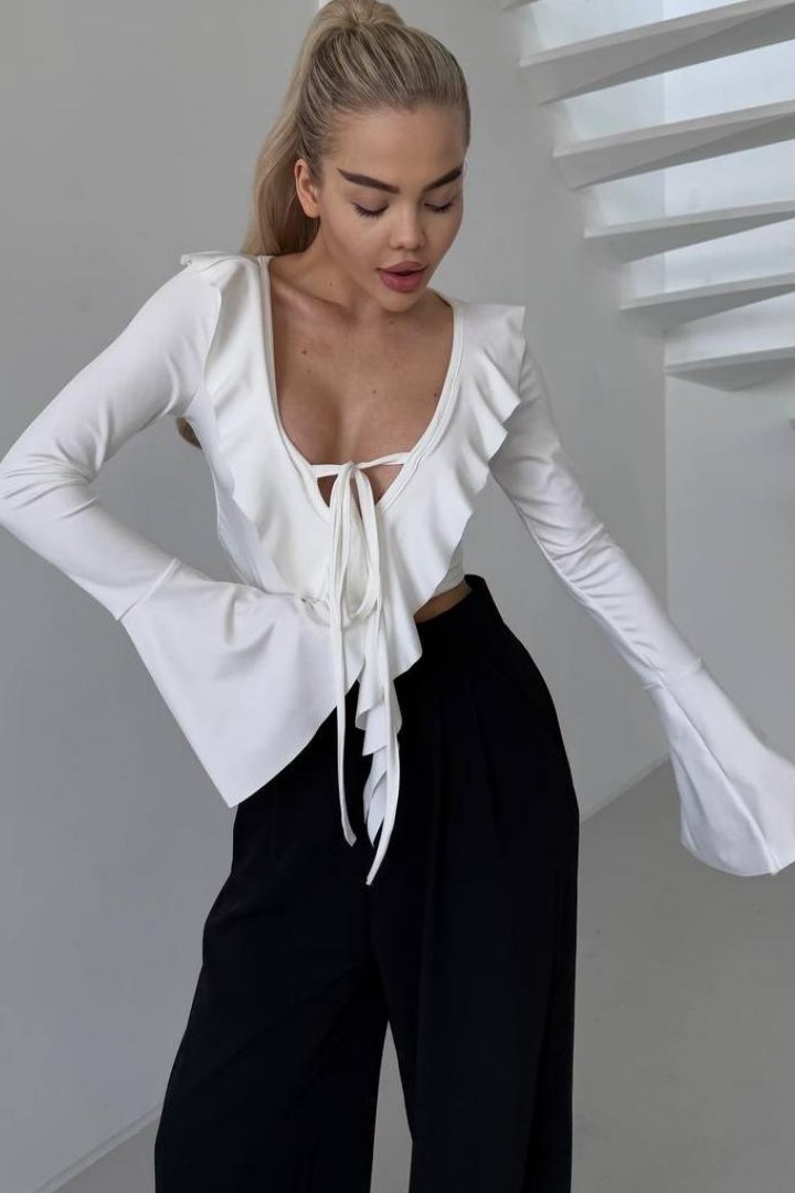 Топ со шнуровкой  MSM-262A300