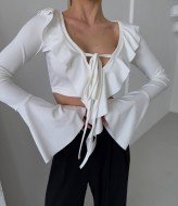 Топ со шнуровкой  MSM-262A300