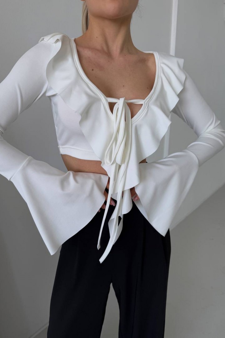 Топ со шнуровкой  MSM-262A300