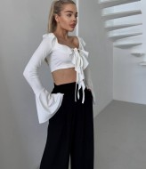 Топ со шнуровкой  MSM-262A300