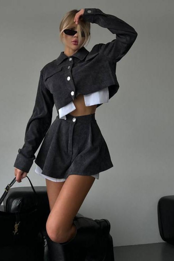 Вельветовый  костюм  MSM-232A550