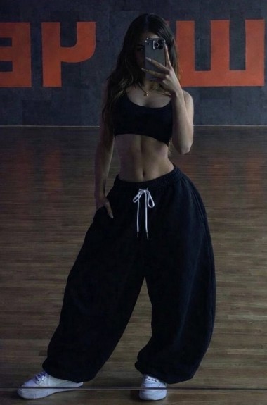 Спортивные штаны Oversize LK-376A380