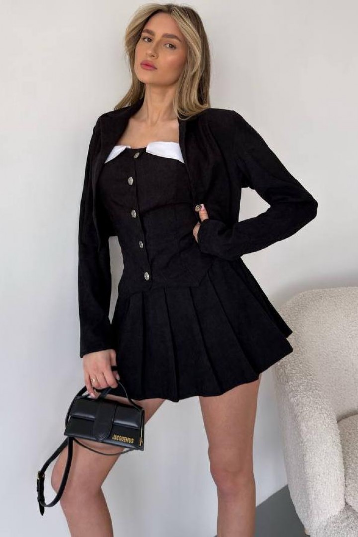 Костюм тройка вельветовый  MSM-294A650