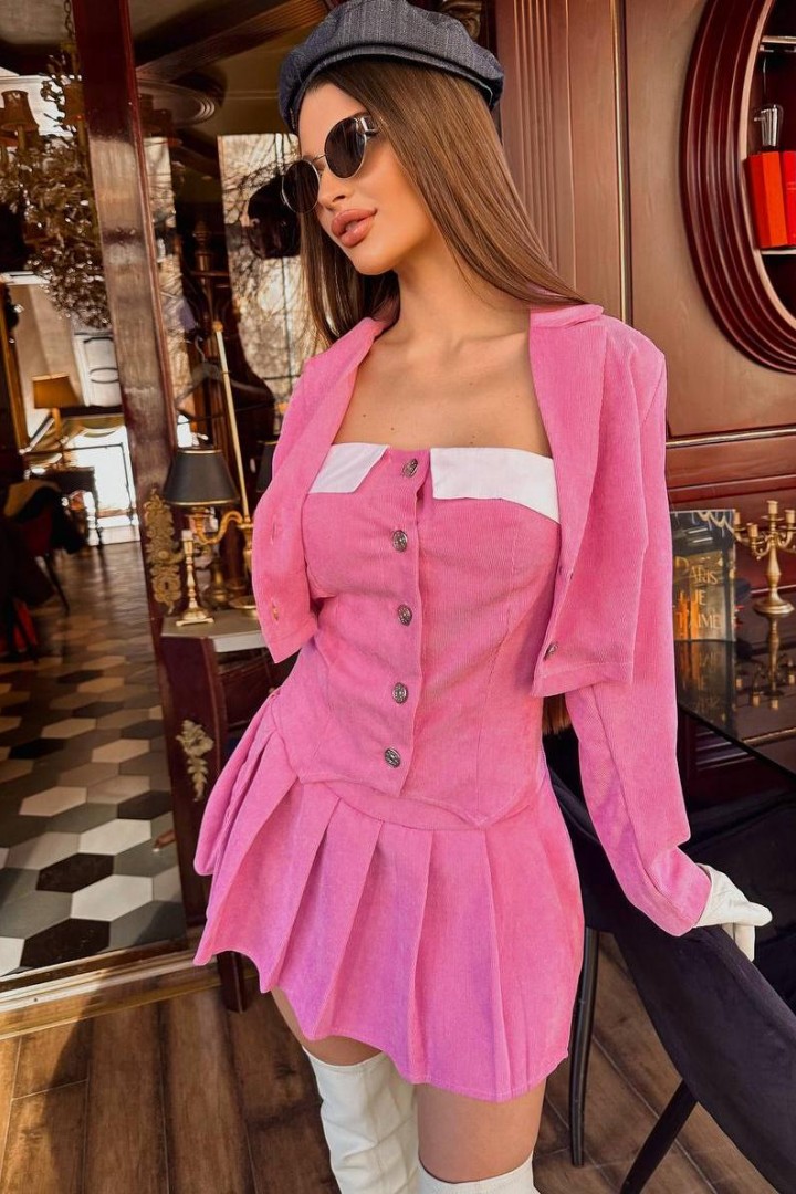 Костюм трійка вельветовий  MSM-294A650