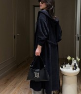 Кардиган альпака с капюшоном  MSM-289A780