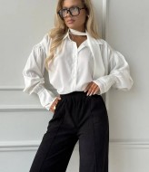 Вельветовые брюки на резинке  AMU-961A350