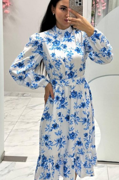 Платье штапельное летнее SOL-3017A600 Платье штапельное летнее SOL-3017A600