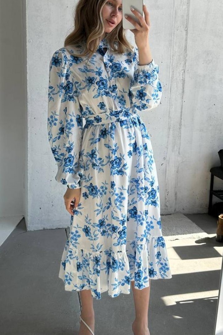 Платье штапельное летнее SOL-3017A600