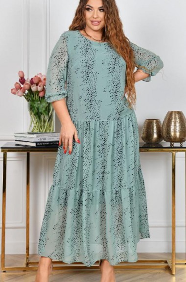 Сукня з волонами ST-511A580 Сукня з волонами ST-511A580