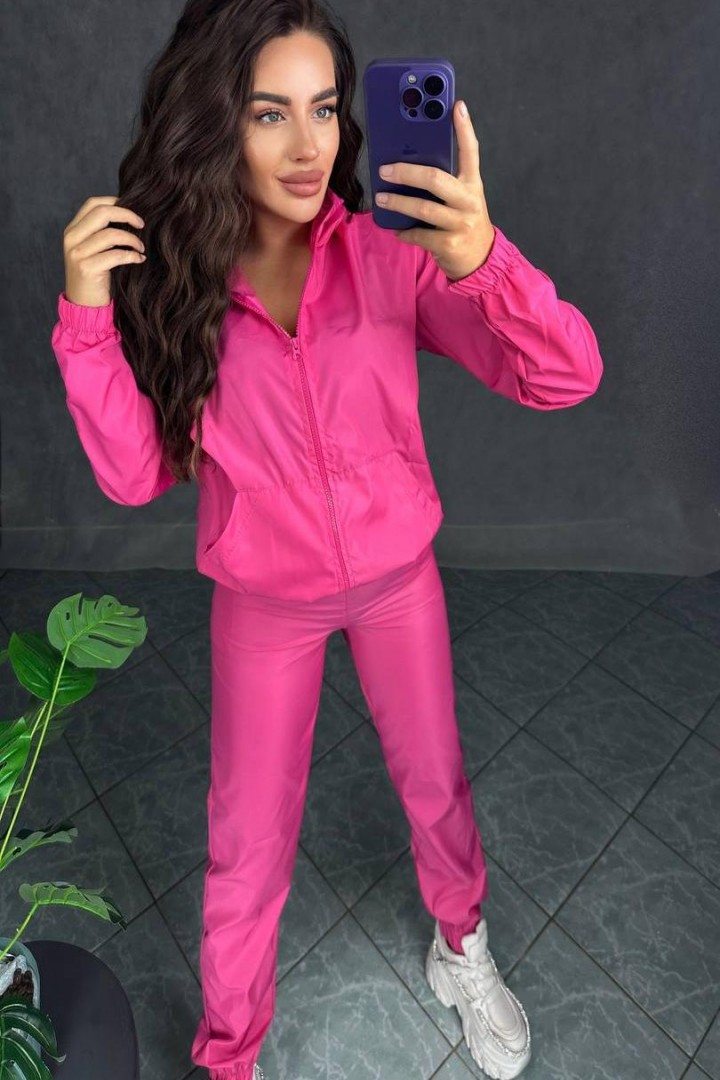 Женский спортивный костюм плащевка   IPO-619A450