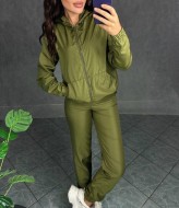 Женский спортивный костюм плащевка   IPO-619A450