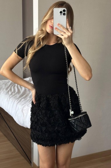 Юбка с розочками HOU-403A449