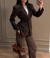 Приталенный пиджак женский  COB-919A650