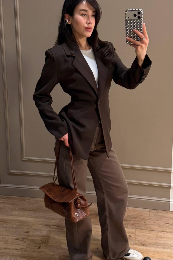 Приталенный пиджак женский  COB-919A650