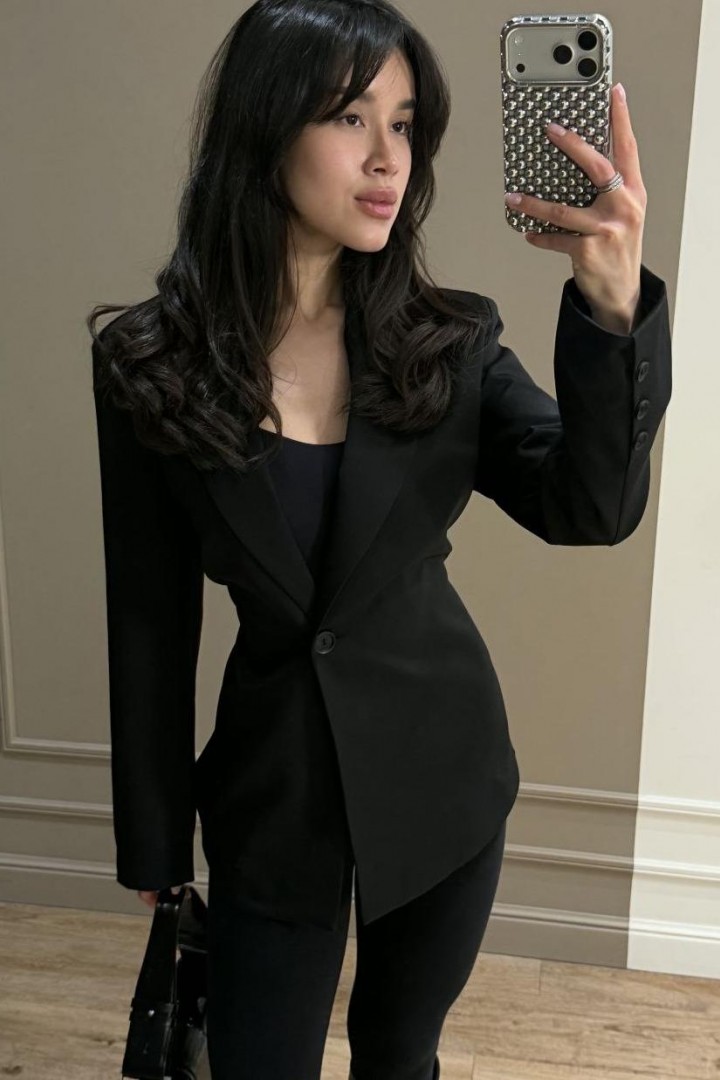 Приталенный пиджак женский  COB-919A650