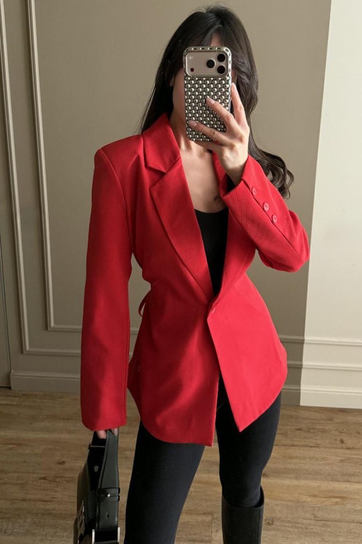 Приталенный пиджак женский  COB-919A650